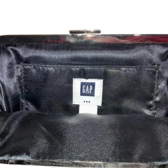 GAP Sequin and Beaded Black Clutch - Picture 8 of 10